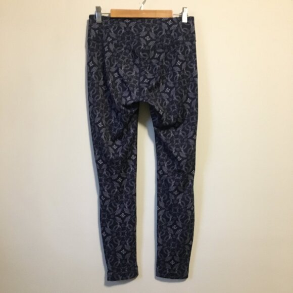 Patagonia Tribal Lace Pattern Capilene Baselayer Leggings - Picture 3 of 14